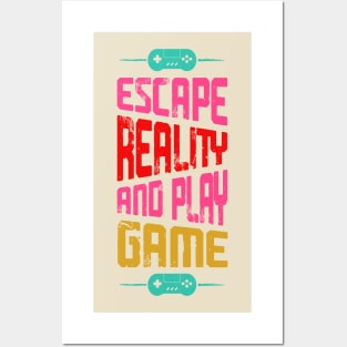 Escape Reality And Plat Game Posters and Art